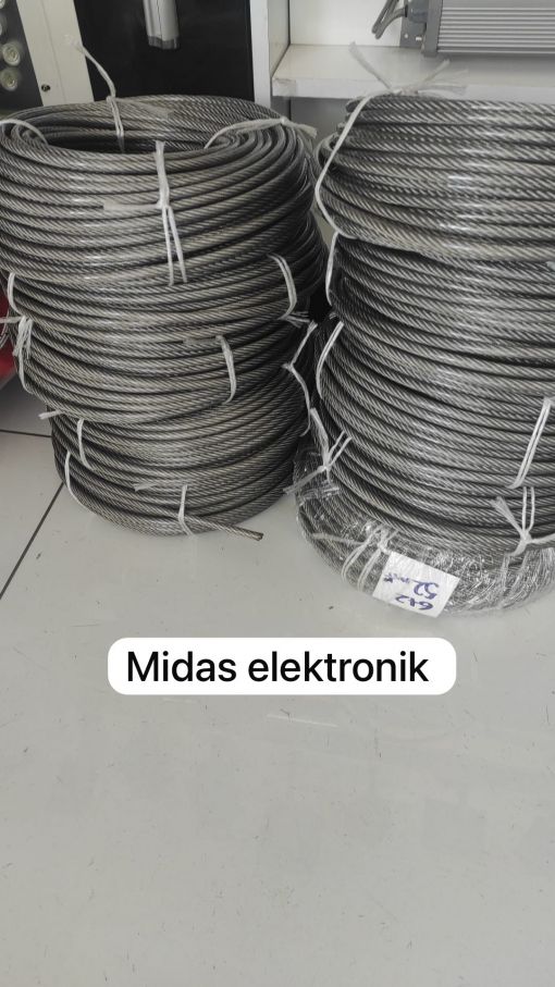 havuz separator celik krom halat